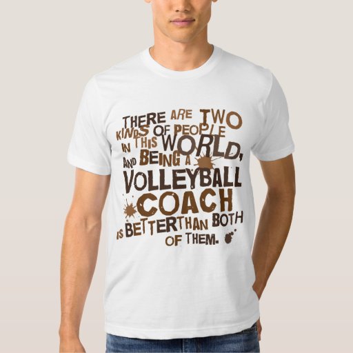 Volleyball Coach Gift TShirt Zazzle