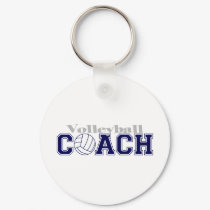 Volleyball Coach keychains