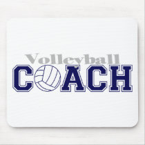 Volleyball Coach mousepads by LushLaundry Volleyball Coach mousepads
