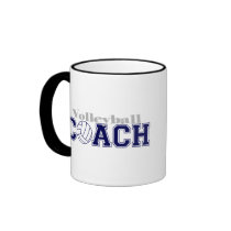 Volleyball Coach mugs by LushLaundry Volleyball Coach mugs