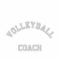 Volleyball Coach Shirt embroidered shirts
