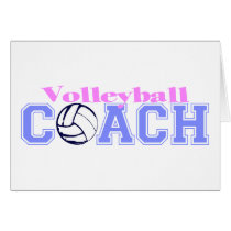 Volleyball Coach (Version B) cards by LushLaundry Volleyball Coach (Version B) cards