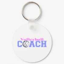 Volleyball Coach (Version B) keychains