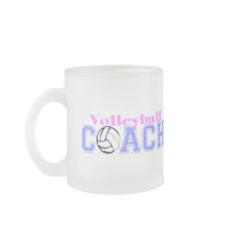 Volleyball Coach (Version B) mugs by LushLaundry Volleyball Coach (Version B) mugs