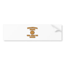 Volleyball Coach  .. Will Work for Cookies bumper stickers
