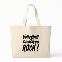 Volleyball Coaches Rock! Tote Bag