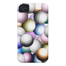 Volleyball Collage iPhone 4 Cases