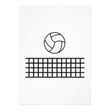 Volleyball Custom Invite