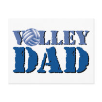 Volleyball Dad postcards by bbdesignsco Volleyball Dad postcards