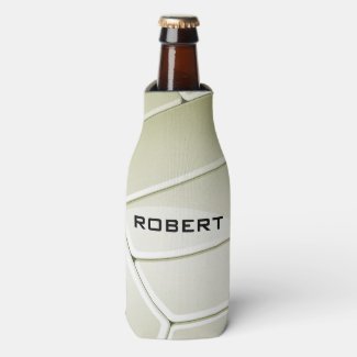 Volleyball Design Bottle Cooler