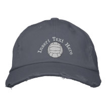 Volleyball Embroidered Hat embroidered hats