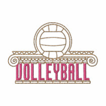 Volleyball embroidered shirts
