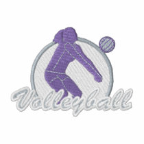 Volleyball Embroidered Hoodie
