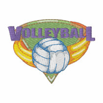 Volleyball embroidered shirts by ZazzleEmbroidery Volleyball embroidered shirts