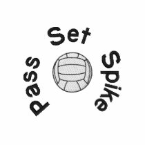 Volleyball Embroidered Shirt