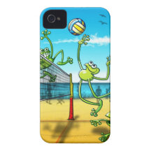 Volleyball Frog Case-Mate iPhone 4 Case