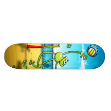 Volleyball Frog Skateboard Decks