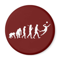 Volleyball Gift Refrigerator Magnet