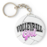 Volleyball Girl Keychain