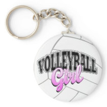 Volleyball Girl Keychain