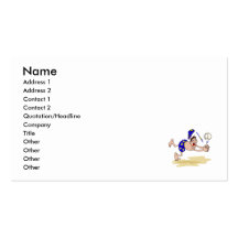 Volleyball guy business card templates