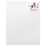 Volleyball guy letterhead design
