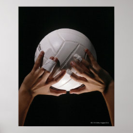 Volleyball Hands Posters