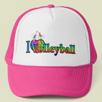 volleyball i heart hats