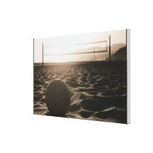 Volleyball in the Sand Gallery Wrap Canvas