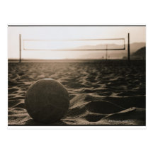 Volleyball in the Sand Post Cards