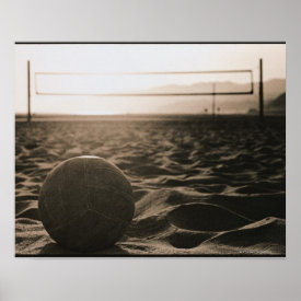 Volleyball in the Sand Print