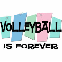 Volleyball Is Forever Photo Sculpture