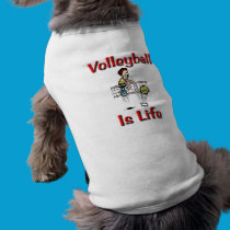 Volleyball Is Life pet clothing