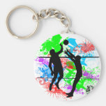 Volleyball Key Chain