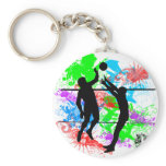 Volleyball Key Chain