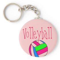 Volleyball Key Chains