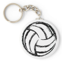 Volleyball Keychain