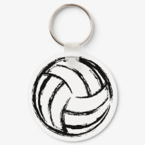 Volleyball Keychain