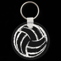 Volleyball Keychain