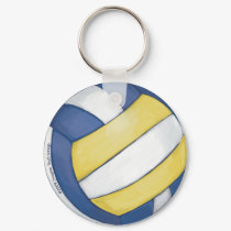 Volleyball Keychain