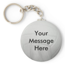 Volleyball keychain