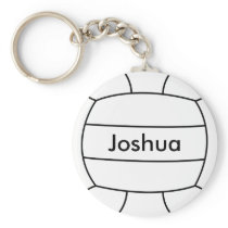 Volleyball Keychain