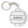 Volleyball Keychain