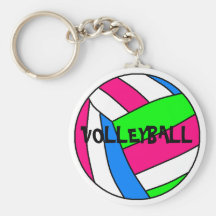 VOLLEYBALL KEYCHAIN