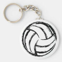 Volleyball Keychain