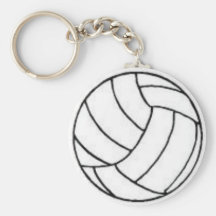 Volleyball Keychain