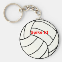 Volleyball Keychain