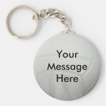 Volleyball keychain