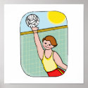Volleyball kid
