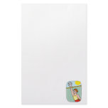 Volleyball kid personalized stationery